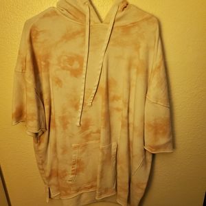 No boundaries short sleeve light hoodie